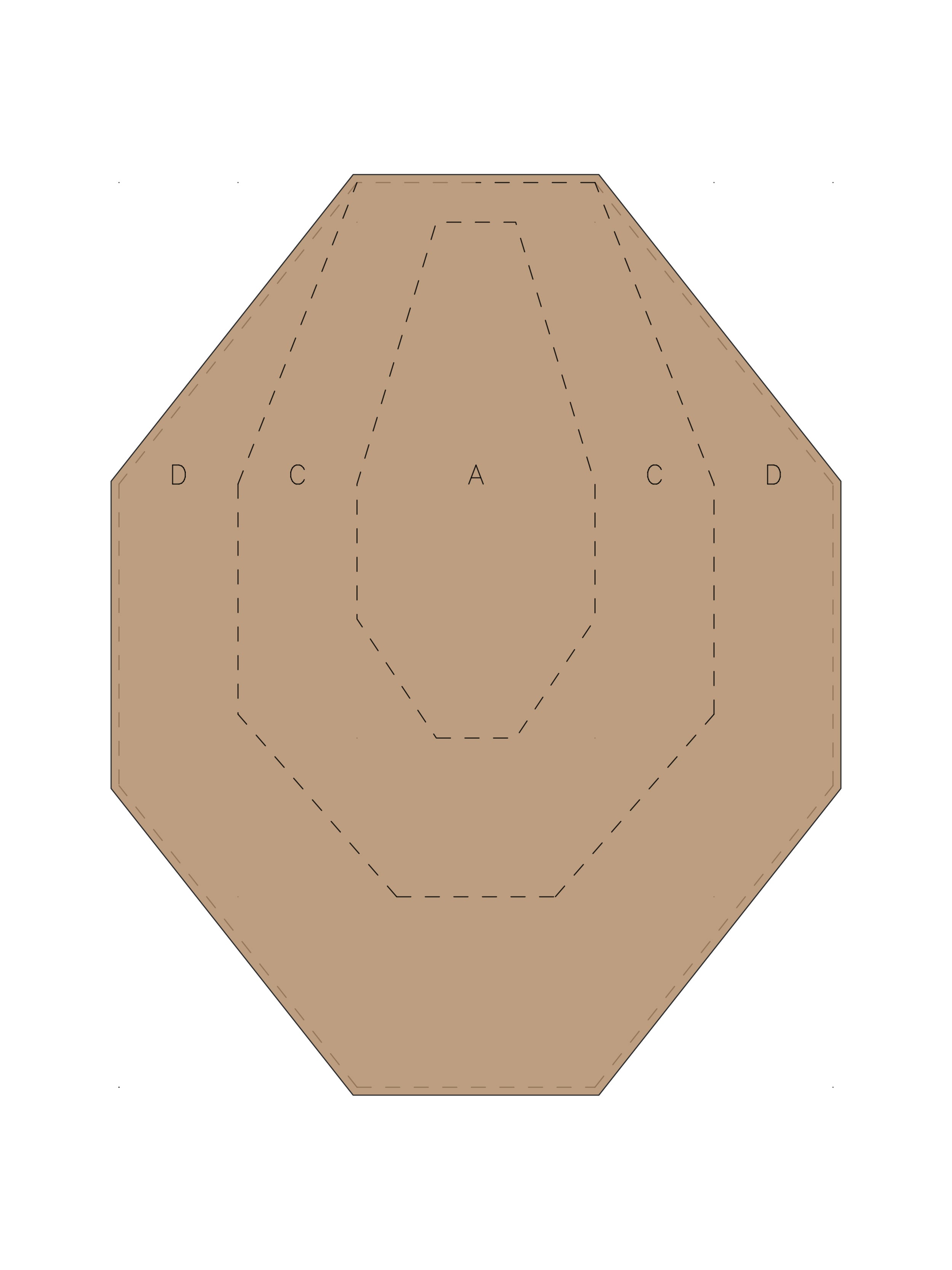 Tarcza IPSC - tektura (25 szt.)
