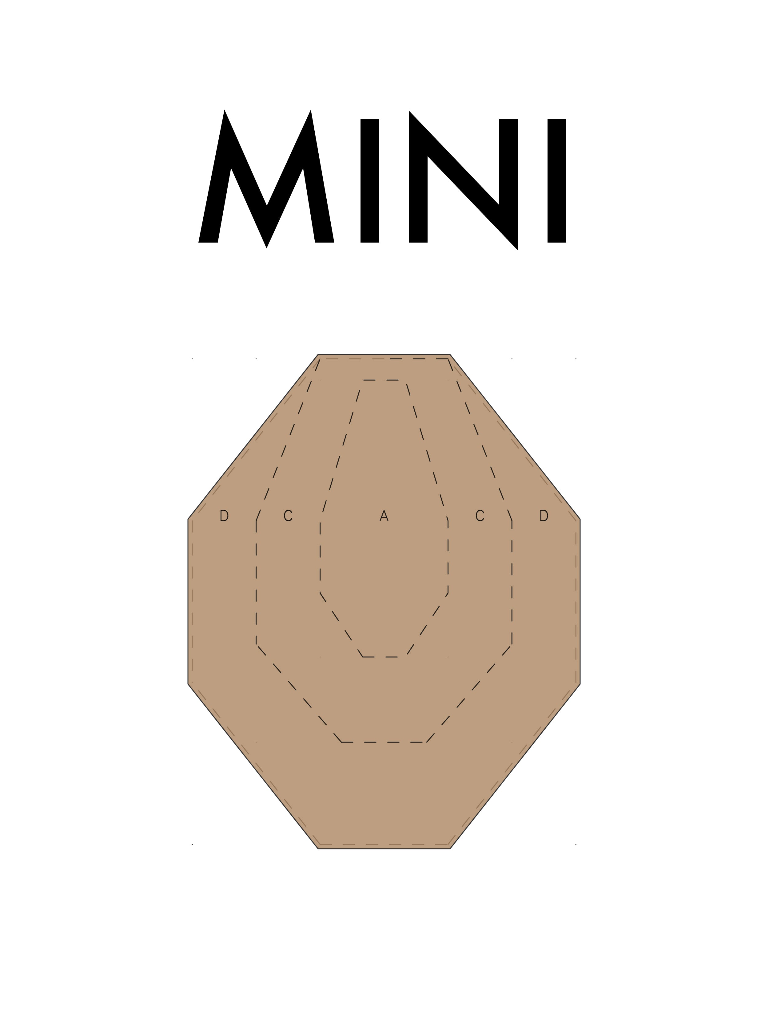 Tarcza IPSC mini - tektura (25 szt.)